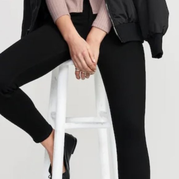 OLD NAVY SUPER SKINNY ROCKSTAR BLACK JEANS 12P NWT - Picture 2 of 9